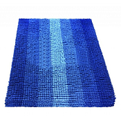 SHAHINTEX MULTIMAKARON Коврик для ванной 50х80см, цв.голубой