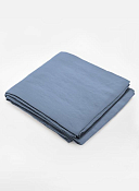 "Holiday" Простыня 150х216см, цв.деним, полисатин