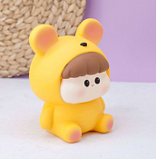 Копилка "Baby bear" 11х16,8х10,5см, цв.желтый