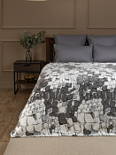 "Absolute" Плед "Камешки" 200х220см, цв.серый