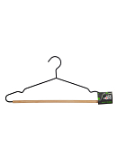 "Loft black" Вешалка металл.дерево 42х20см, цв.черный