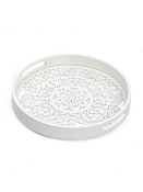 Поднос с ручками "White Lace" 30см
