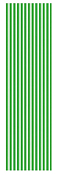 Дорожка на стол "Полоски" 45х145см, цв. зеленый