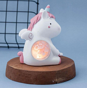 Ночник "Gentle unicorn" 5,7х9х7см, цв.розовый
