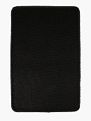 SHAHINTEX КОЛЬЧУГА Коврик придверный 45х75см, цв.черный