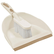 Набор "Ballet" щетка-сметка с совком, цв.бежевый