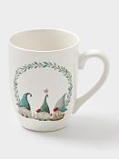 Кружка "Домашние гномики" 330мл, цв.белый