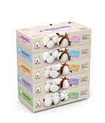 "INSHIRO" Салфетки бумажные двухслойные "Cotton" 150шт.