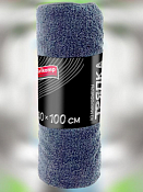 "AVIKOMP" Тряпка для пола из микрофибры "Графит" 80х100см, цв.серый