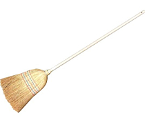 "YORK" Метла для пола "Сорго" с деревянной ручкой 141см