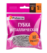 "PATERRA" Губка металлическая "Спираль" 11х2см