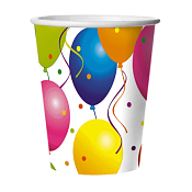 "Праздник" Набор бум.стаканов 10шт. 250мл