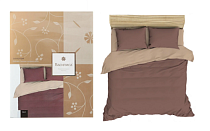 "Василиса" Комплект постельного белья "Кофе с молоком" семейный, 70х70см,поплин