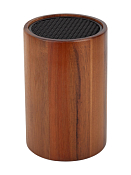 Блок для керамических и стальных ножей, акация, 14,7x22,5см