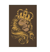 Полотенце махровое "King of beasts" 100Х150см, пл.360