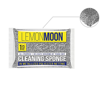 "Lemon Moon" Губка для посуды с металлизированной нитью 11,5х7,8х2,8см