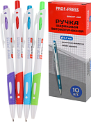 Ручка шариковая автоматическая "BRIGHT LINE" синяя, 0,7мм