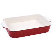 "Flamenco" Форма для запекания прямоуг. 36,5х22,5х6см, цв.красный