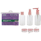 Набор дорожных флаконов "Easy travel max" 6пр. 75мл