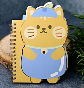 Блокнот "Mangosteen cat" 18х13см