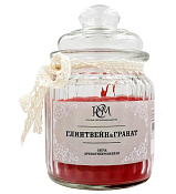 Свеча в банке "Глинтвейн и гранат" 45ч