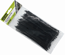 "On" Набор хомутов нейлоновых для стяжки 100шт., 2,5х150мм, цв.черный