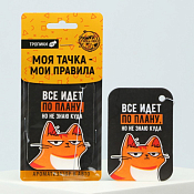 Автомобильный ароматизатор "Всё идёт по плану" тропики