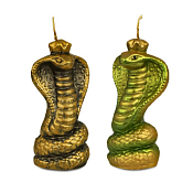 Свеча фигурная "Змея кобра королевская" 3х7см