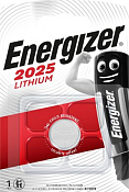 ENERGIZER LITHIUM Батарейка таблетка CR2025 3V FSB1, 1шт.
