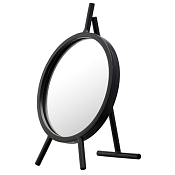 "Bergenson Bjorn" Зеркало настольное "Klar" 20х2,5х30см, цв.черный