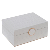 Шкатулка декоративная "Нежность" 22х16,5х9см