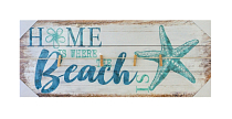 Фоторамка настенная "Home beach" 60х24х3см