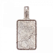 "COMPOSE EAT" Everyday"  Доска разделочная 33х15х0,4см с ручкой, цв.мрамор серый