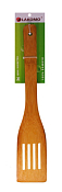 Лопатка с отверстиями 30х5,8см, бамбук