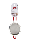 Сито 10см, цв.красный