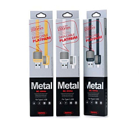 ReMax Кабель Metal microUSB 1м