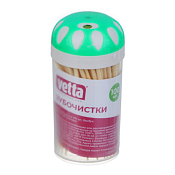 "VETTA" Зубочистки в баночке 100шт.
