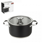"Mono Black" Кастрюля 1,6л, 16см