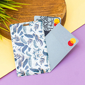 Держатель для карт "Birds on leaves" 6,5х10,4см