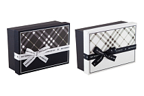 Коробка подарочная "Best wishes for you" 17,5х12,5х6,5см, 2цв.