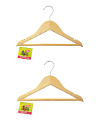 Вешалка "Wood Kids" деревянная, Набор 2шт. 30,5х19,5см 661104