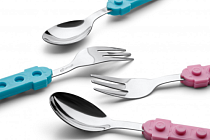 "Apollo" Genio.Let's play!" Набор детских столовых приборов 2пр. 4цв.