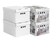 "VALIANT" TRAVELLING PHOTOS Набор коробов 4шт, 25х33х18,5см