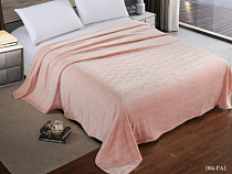 Плед Cleo "PALERMO" 200х220см, велсофт, цв.нежно-розовый