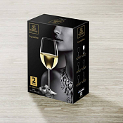 WILMAX Crystalline Набор бокалов для вина 2шт, 600мл