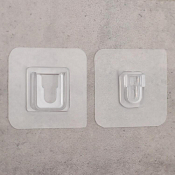 Набор держателей самоклеящихся 2шт. 6х6х1см