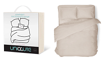 "Uniqcute" Комплект постельного белья "Latte" 1,5сп, 50х70см, цв.латте,поплин