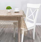 Скатерть "Флора. Золото" 110х140см