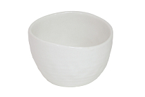 "Black&White" Салатник 11х7см, круглый, цв.белый