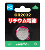 FQ Батарейка таблетка CR2032 3V, 1шт.
